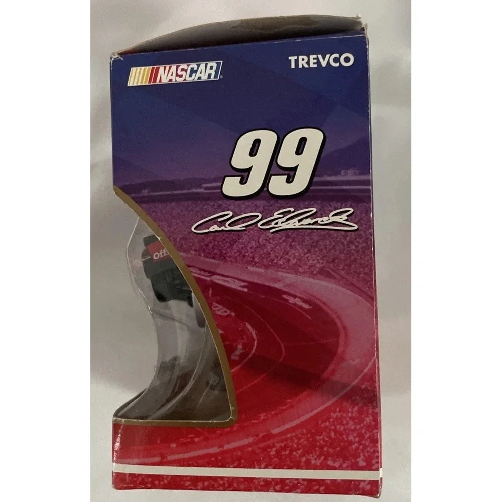 Vtg NEW NASCAR Collectible X-Mas Ornament 99 Carl Edwards Office Depot Trevco